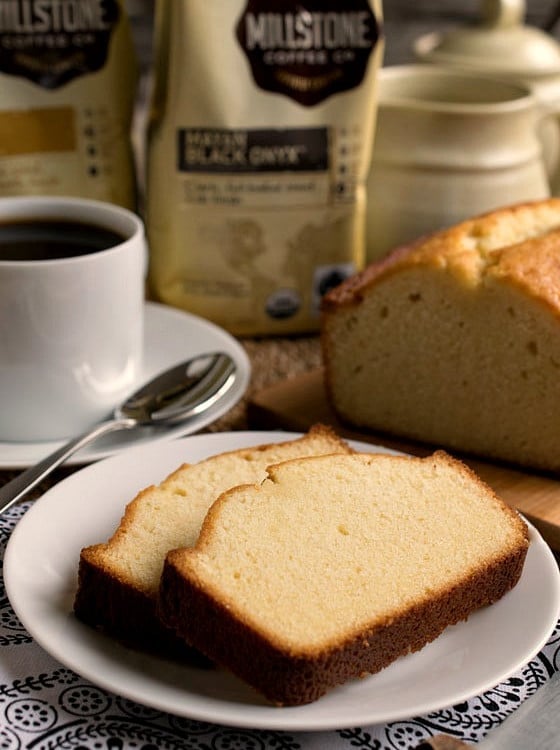 Condensed Milk Pound Cake - A Family Feast