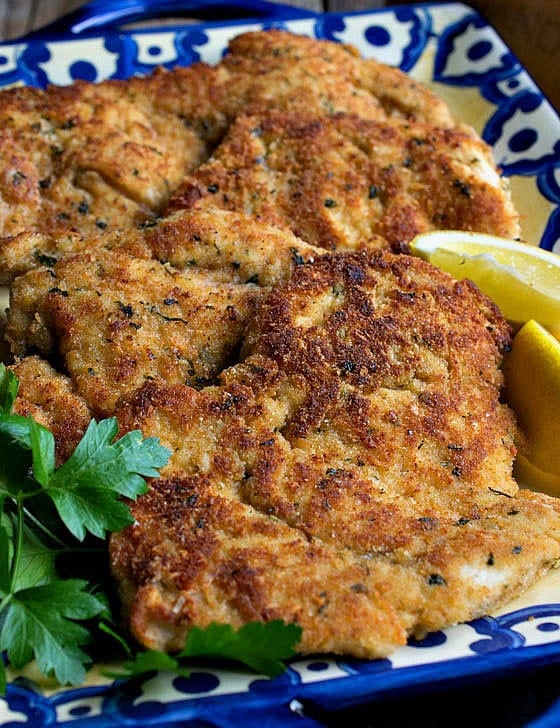 Parmesan Chicken Cutlets - A Family Feast