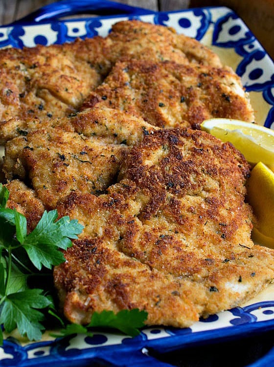Parmesan Chicken Cutlets - A Family Feast