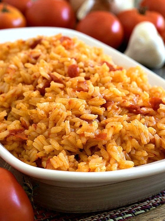 Portuguese Tomato Rice - A Family Feast