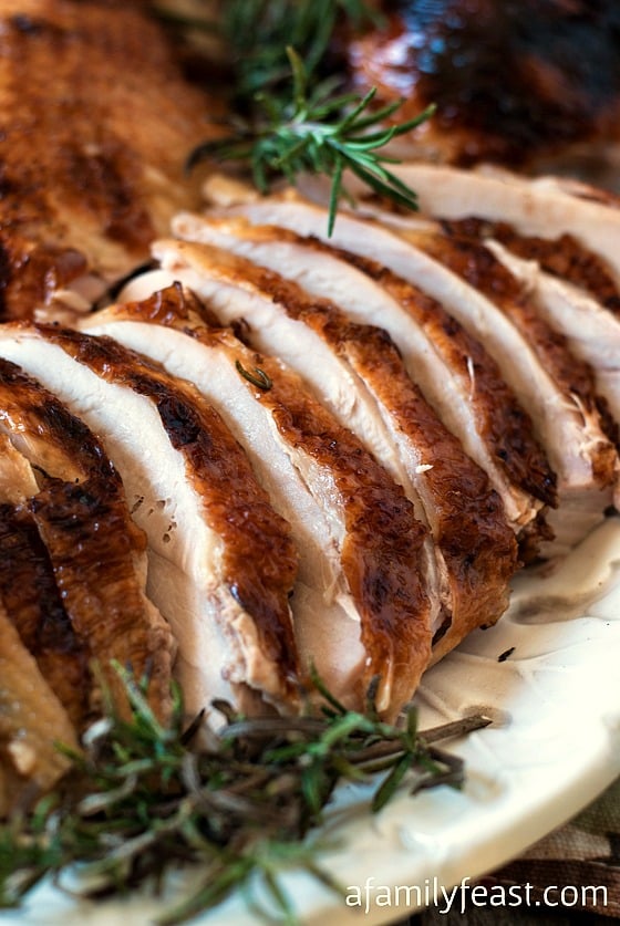 How to make Perfect Roast Turkey! Includes a great brine plus a method of roasting that prevents your turkey from getting dry while roasting.