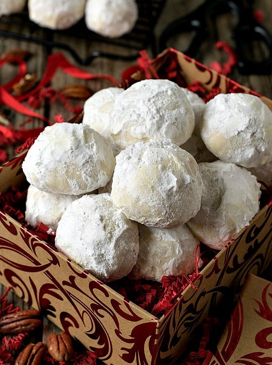 Coconut Snowball Cookies - A Family Feast
