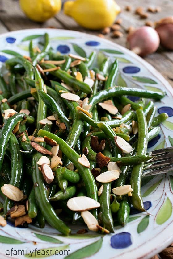 Our recipe for Green Beans Almondine would be the perfect addition to any special holiday meal!