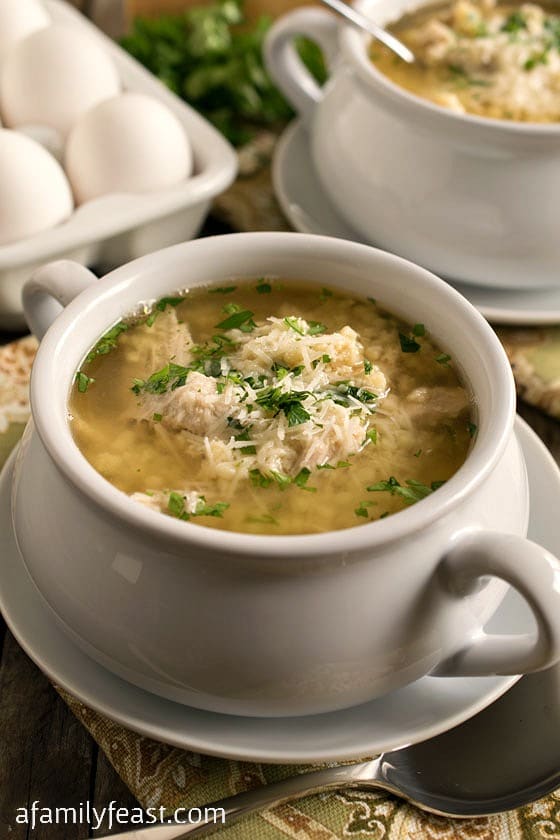 Turkey Stracciatella Soup - A classic Italian soup gets an update with leftover Thanksgiving turkey!