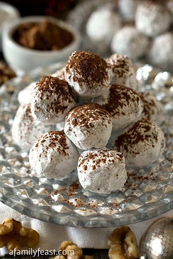 These Bourbon Truffles are a delicious, easy, no-bake, grown-ups-only treat!