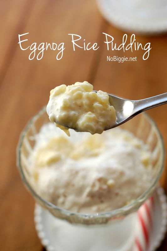 Eggnog Rice Pudding - 30+ Festively Delicious Eggnog Recipes