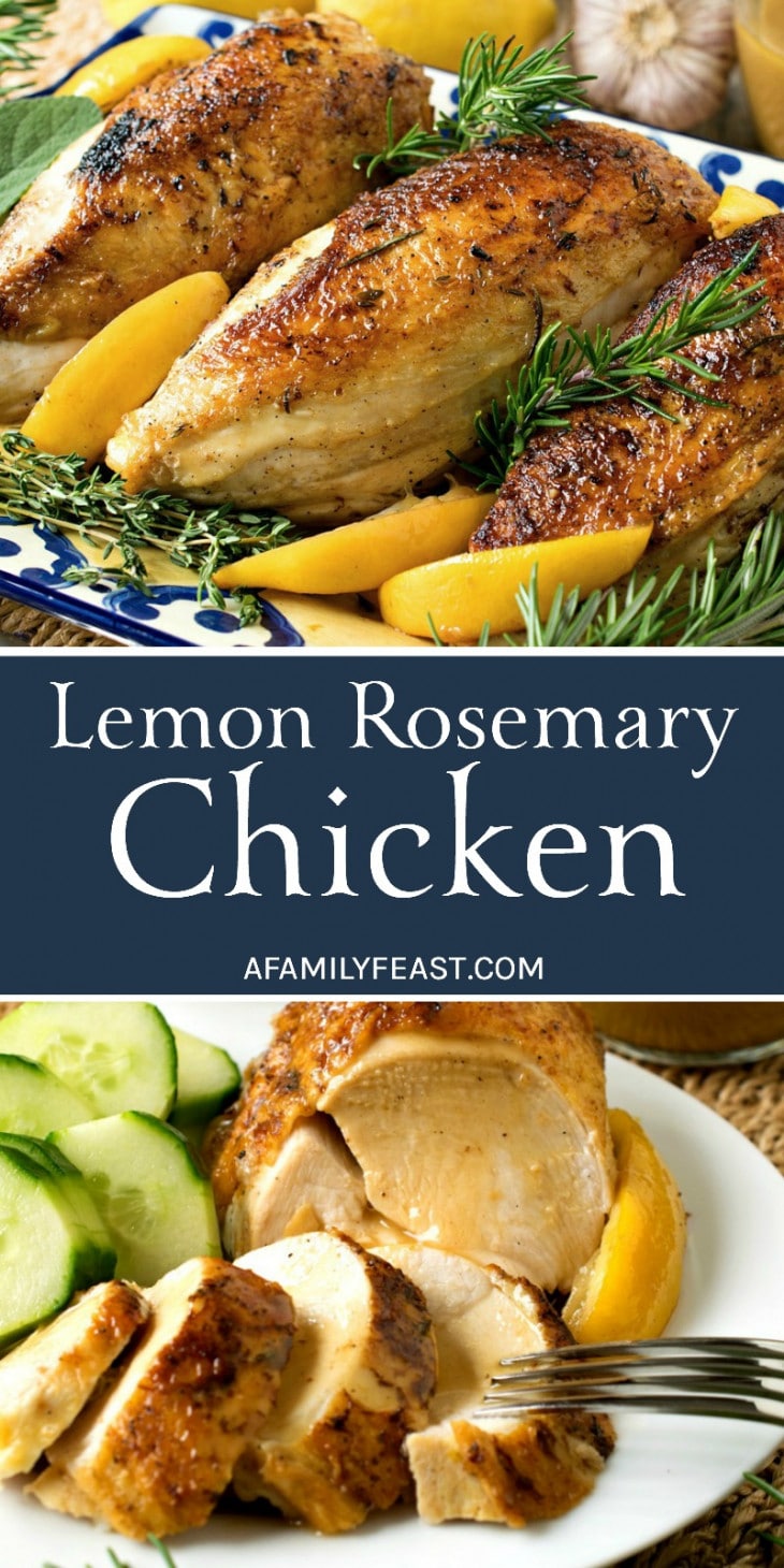 Lemon Rosemary Chicken A Family Feast®
