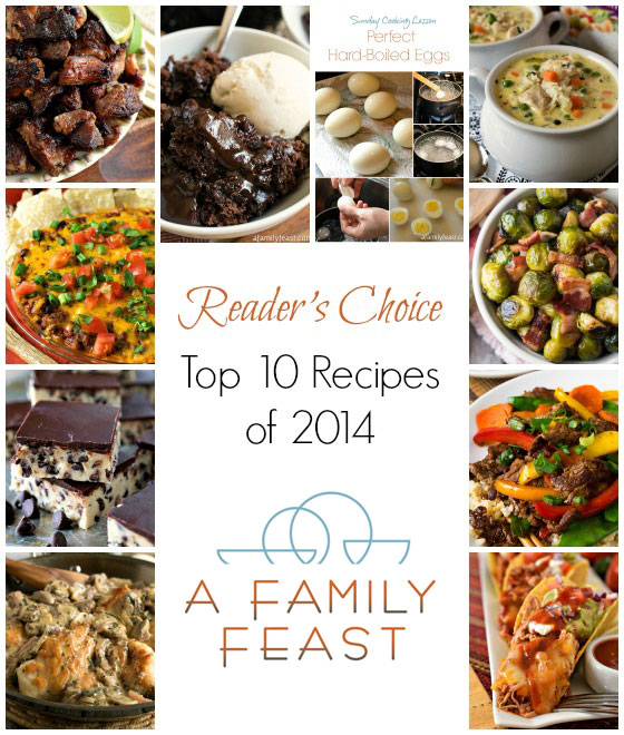 A Family Feast: Top 10 Recipes of 2014