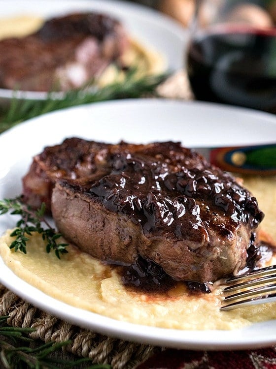 Filet Mignon with Mushroom Sauce - A Family Feast