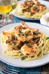 Shrimp Scampi - A Family Feast®