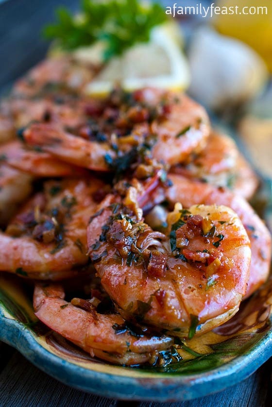 Shrimp Scampi - A Family Feast