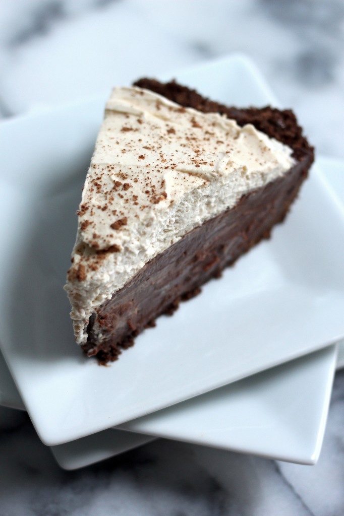Malted Chocolate Pudding Pie - 30+ Recipes for Malted Milk Lovers