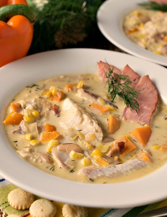Smoked Fish Chowder - A Family Feast
