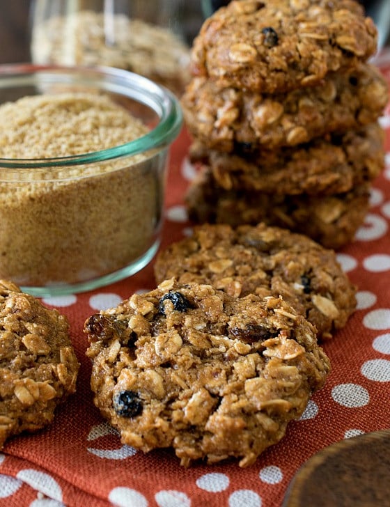 Healthy Golden Flax Breakfast Cookies - A Family Feast
