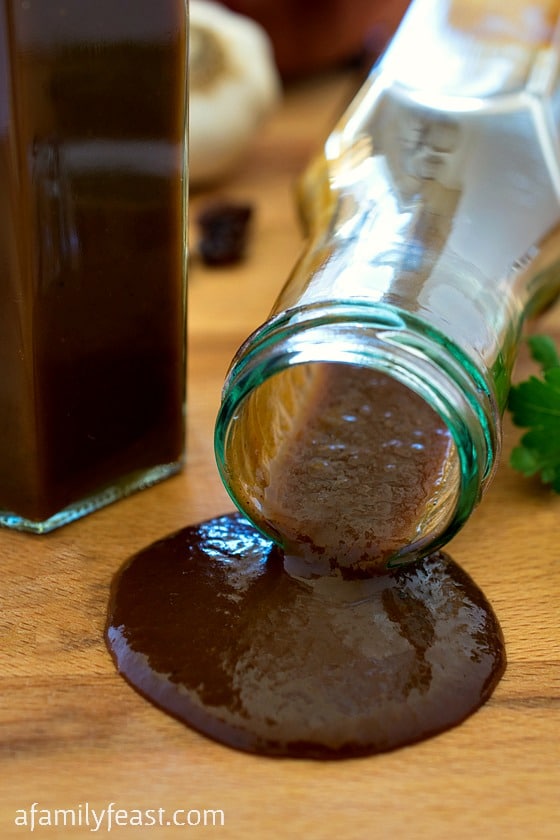 Homemade Steak Sauce - Why buy the bottled steak sauce when a homemade version tastes so much better and is so easy to make!