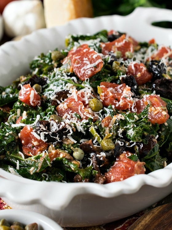 Kale Puttanesca - A Family Feast