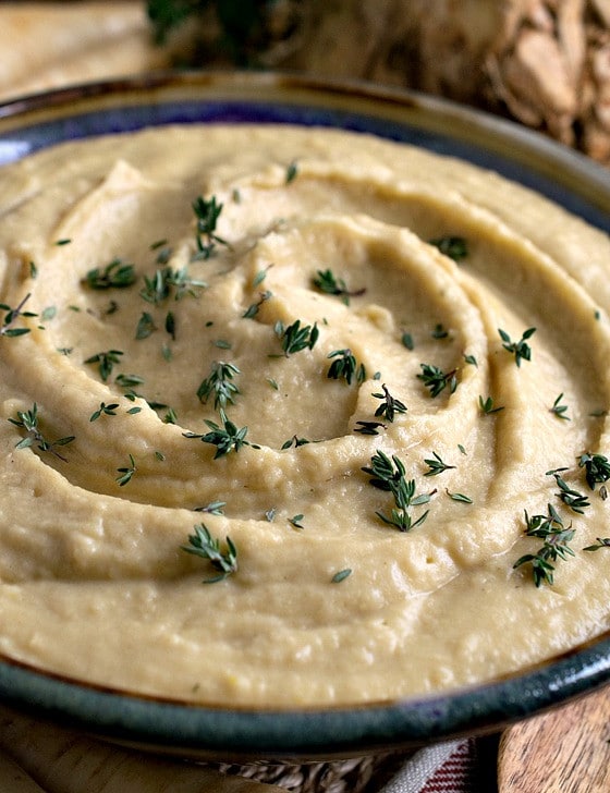 Parsnip and Celery Root Purée - A Family Feast