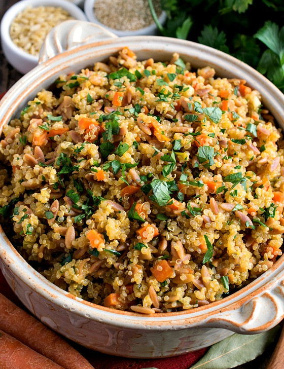 Quinoa Pilaf - A Family Feast