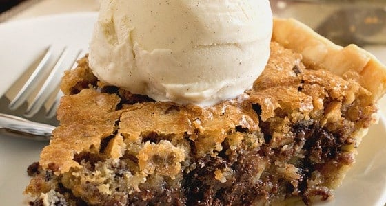 Toll House Chocolate Chip Pie - A Family Feast