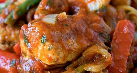 Chicken Cacciatore - A Family Feast