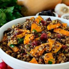 Butternut Squash with Rainbow Quinoa-image