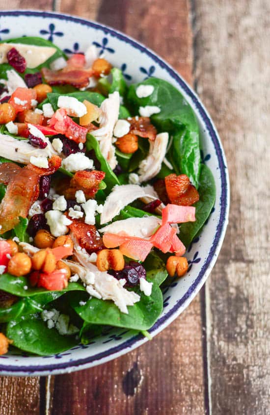 This Mediterranean Chicken Salad from Flavor Mosaic is just one of over 20 delicious chicken salad recipes on A Family Feast