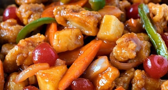 Sweet and Sour Chicken - A Family Feast