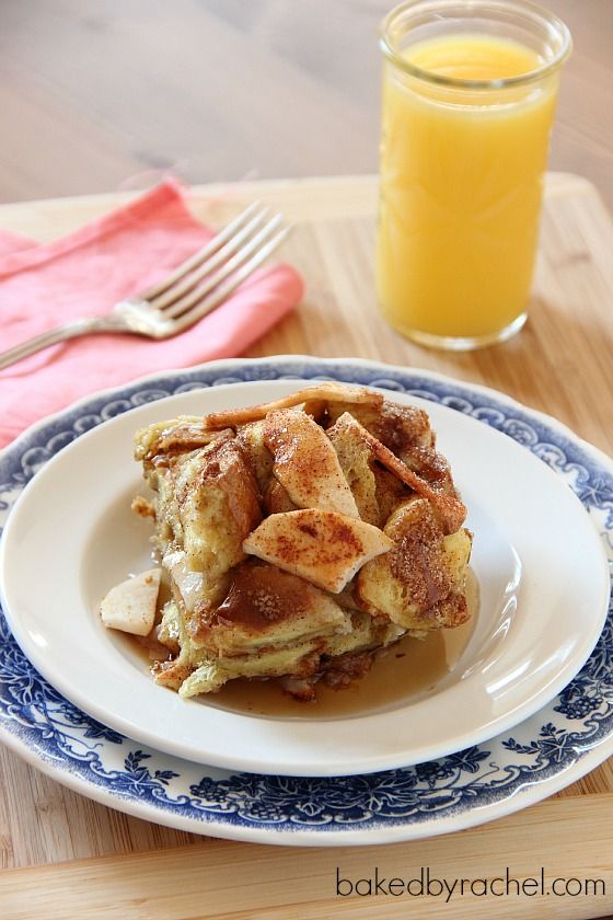 Apple Pie French Toast Casserole - One of over 30 beautiful brunch recipes for Mother's Day, or any special occasion! The collection includes main dishes, appetizers, drinks, and desserts. | A Family Feast