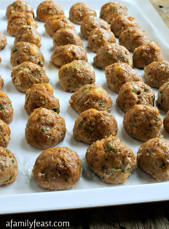 Easy Freezer Meatballs - A Family Feast