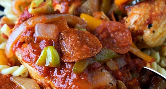 Chicken Pizzaiola - A Family Feast