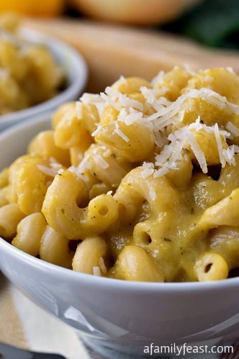 Pasta with Yellow Pepper Sauce - A Family Feast