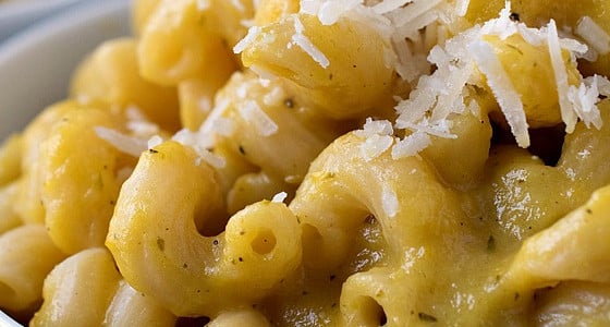 Pasta with Yellow Pepper Sauce - A Family Feast
