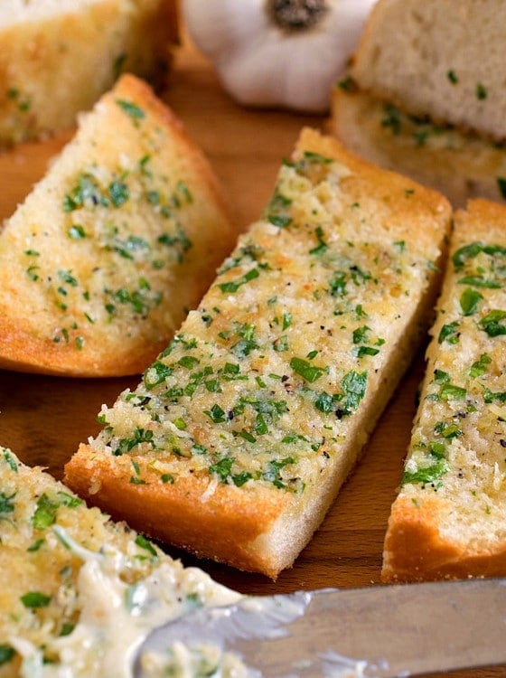 Garlic Bread - A Family Feast