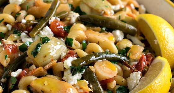 Mediterranean Pasta Primavera - A Family Feast