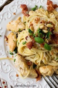 Chicken Carbonara - A Family Feast
