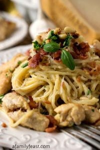 Chicken Carbonara - A Family Feast