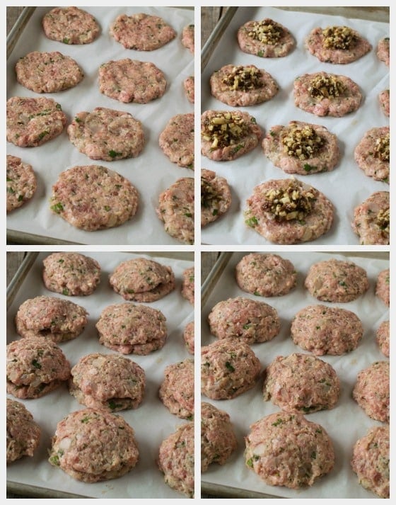 Stuffed Veal Sliders - A Family Feast