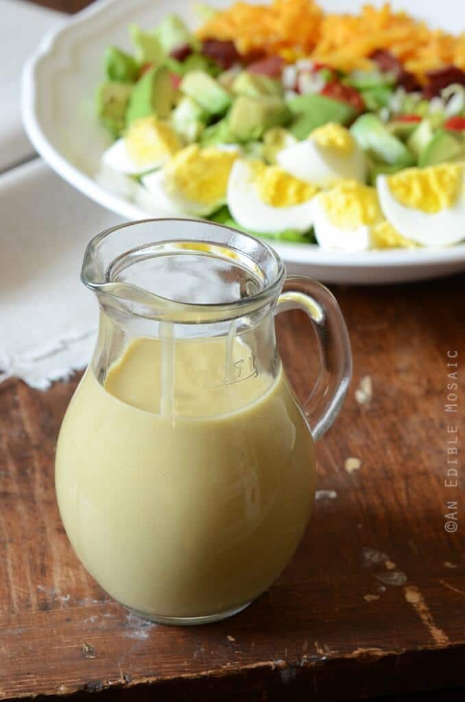 Roasted Garlic Salad Dressing Recipe - 1 of over 25 in the salad dressing collection on A Family Feast