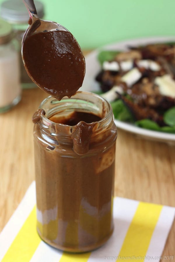 Fig Balsamic Vinaigrette Salad Dressing Recipe - 1 of over 25 in the salad dressing collection on A Family Feast