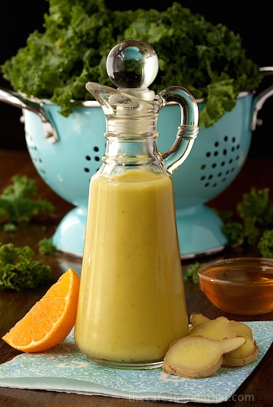 Clementine Ginger Salad Dressing Recipe - 1 of over 25 in the salad dressing collection on A Family Feast
