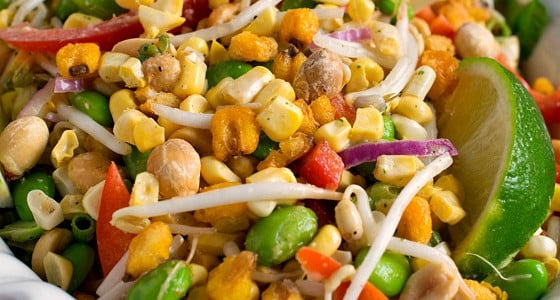 Thai Corn Salad - A Family Feast