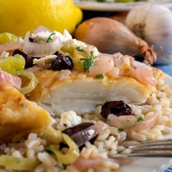 Mediterranean Haddock - A Family Feast