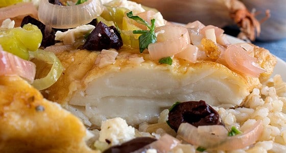 Mediterranean Haddock - A Family Feast
