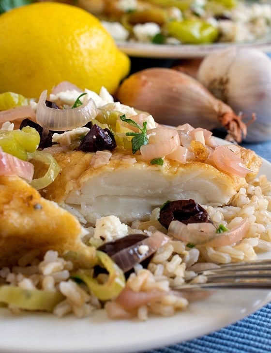 Mediterranean Haddock - A Family Feast