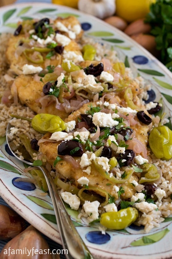 Mediterranean Haddock - A Family Feast