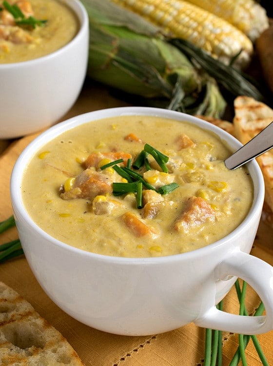 Sweet Corn Soup - A Family Feast