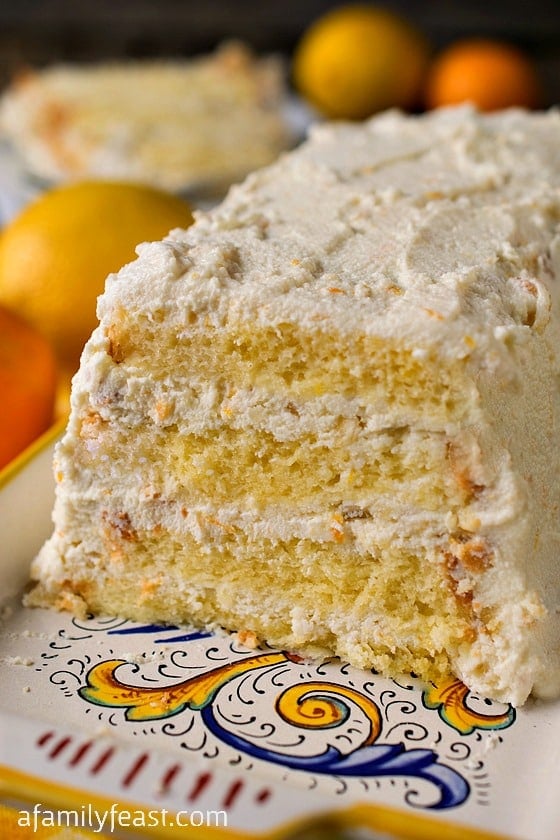 Cassata Ricotta (Sponge Cake with Ricotta) - A Family Feast