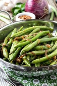 Mario Batali’s Green Beans (Fagiollini in Padella) - A Family Feast