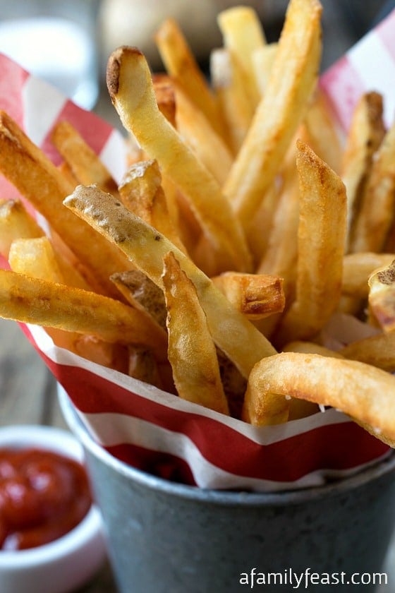 Sunday Cooking Lesson: Perfect French Fries - A Family Feast