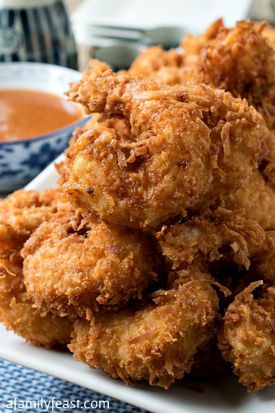 Coconut Shrimp - Make this restaurant-quality coconut shrimp at home! Super delicious!